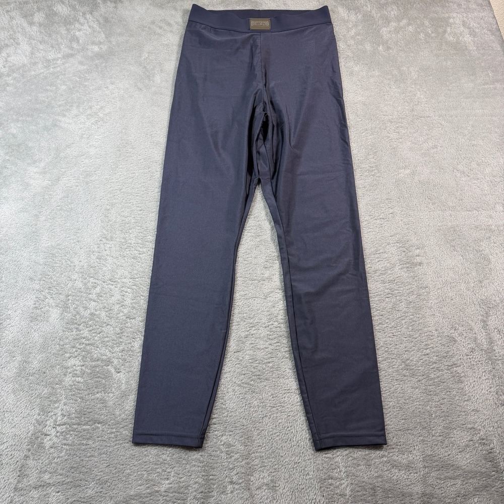 Savage X Fenty Forever Savage Leggings Womens Small‎ Black High Waisted Metal